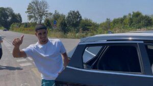 Inter, Anan Khalaili arriva a Milano: ecco le immagini