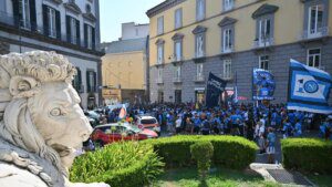 Napoli celebra i 100 anni: festa azzurra in piazza oggi