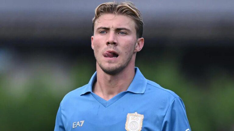 Napoli, Hojlund deluso dopo ko con Inter: "Foto diversa"