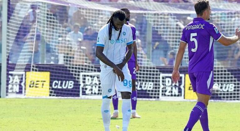 Anguissa, lesione all’adduttore: stop e obiettivo Frosinone. Allegri studia il piano B