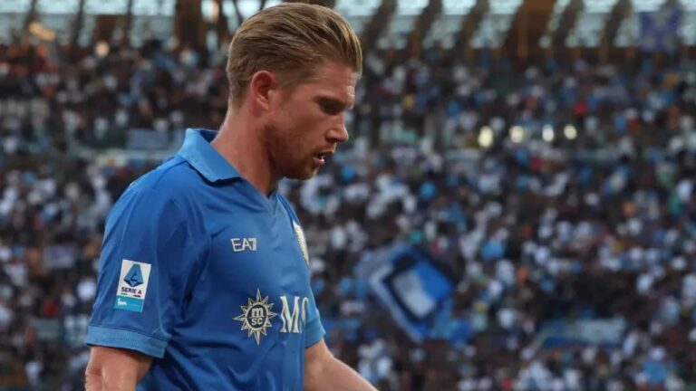 De Bruyne, solo crampi: Allegri lo ritrova per la Fiorentina. Anguissa verso la convocazione