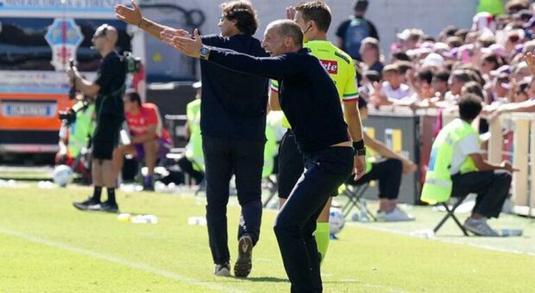 Allegri ad alta tensione, De Laurentiis non molla: sosta corta e scossa verso il Frosinone