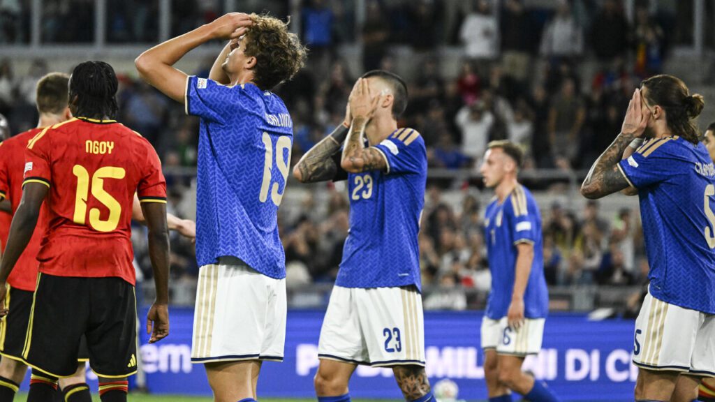 Italia-Belgio 0-2: De Bruyne assist e show, Di Lorenzo novanta minuti. Mancini parte coi fischi 1 Italia-Belgio 0-2: De Bruyne assist e show, Di Lorenzo novanta minuti. Mancini parte coi fischi
