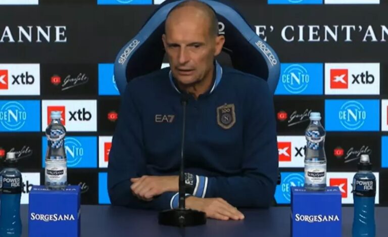 Allegri carica il Napoli: «Con la Roma conta il risultato»