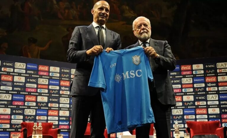Cena al De Bonart con De Laurentiis e Manna, Allegri cambia linguaggio: chiesti quattro rinforzi per gennaio. Ma prima c’è un Bodø da battere