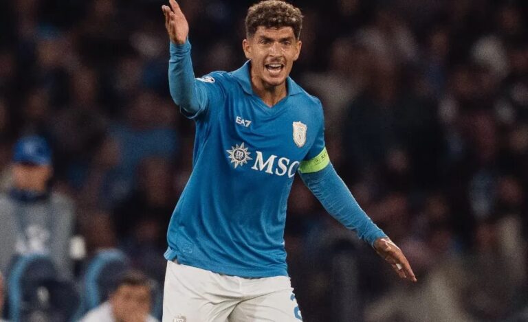 Di Lorenzo, botta al ginocchio: il capitano ci sarà a Monza