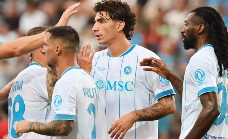 Marianucci torna in gruppo, Meret e Spinazzola a metà strada: il Napoli si ricompone verso il Frosinone. McTominay, l'esame è mercoledì