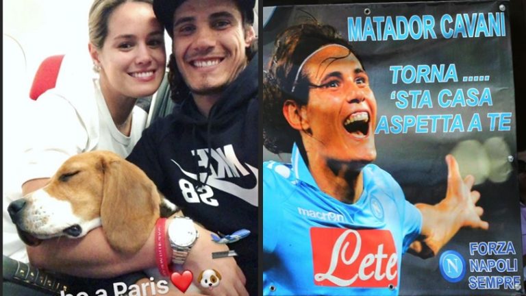 1533470934 Cavani Napoli fine del sogno. Torna a Parigi