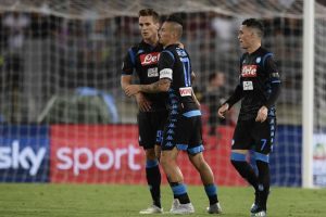 Napoli Milik Ancelotti Devo solo dirgli grazie Serie A