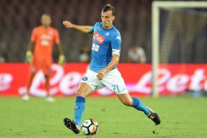 Napoli ansia Chiriches sospetta rottura del legamento crociato Primapagina