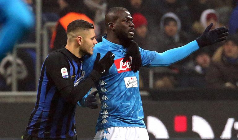 Mertens e Icardi messaggi a Koulibaly