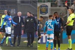 Napoli due giornate di squalifica a Koulibaly ed Insigne