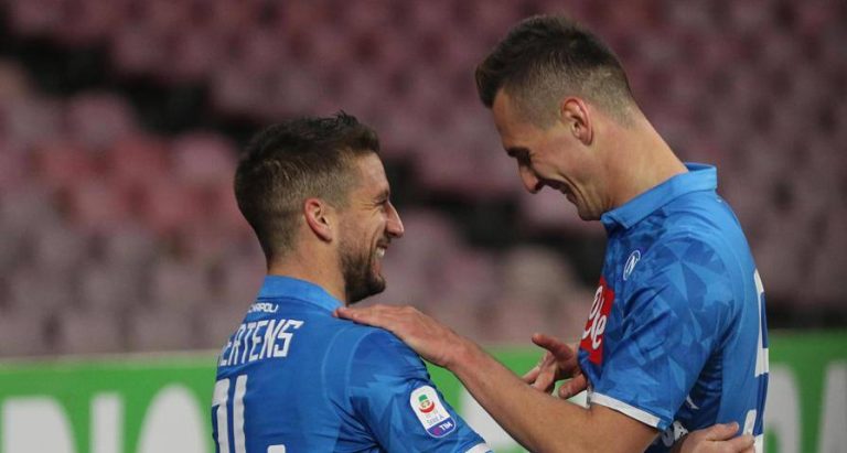 1547905801 Milik e Mertens contro la Lazio