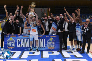 Basket, la Gevi Napoli vince la Coppa Italia di Serie A2