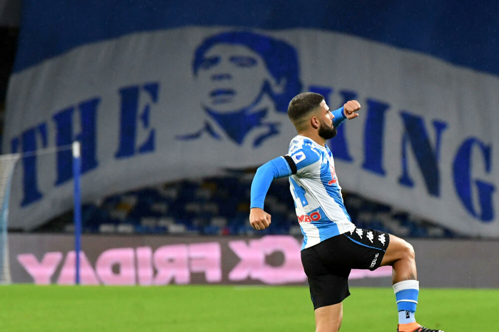 Insigne, gol speciale contro la Juve: superato Cavani e raggiunto Maradona in campionato