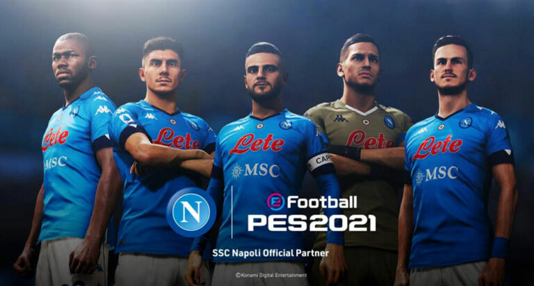PES, il Napoli dà l'esclusiva a Konami. Addio Fifa e nuovo nome per il centro di Castel Volturno