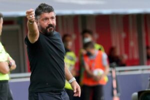 Samp-Napoli, botta e risposta Quagliarella-Gattuso nel corso del primo tempo