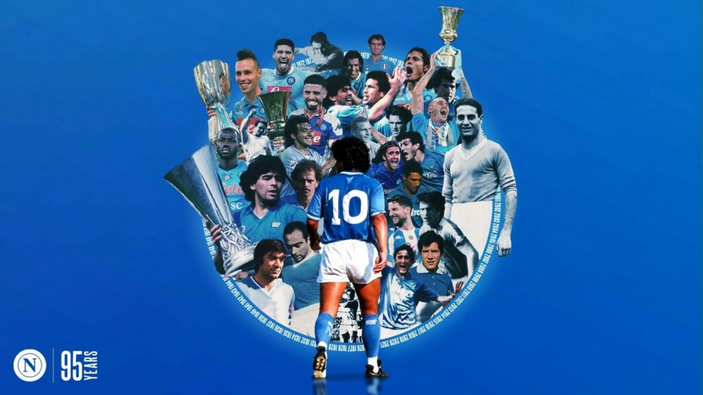 Il Napoli festeggia il suo 95esimo compleanno: il post celebrativo sui social