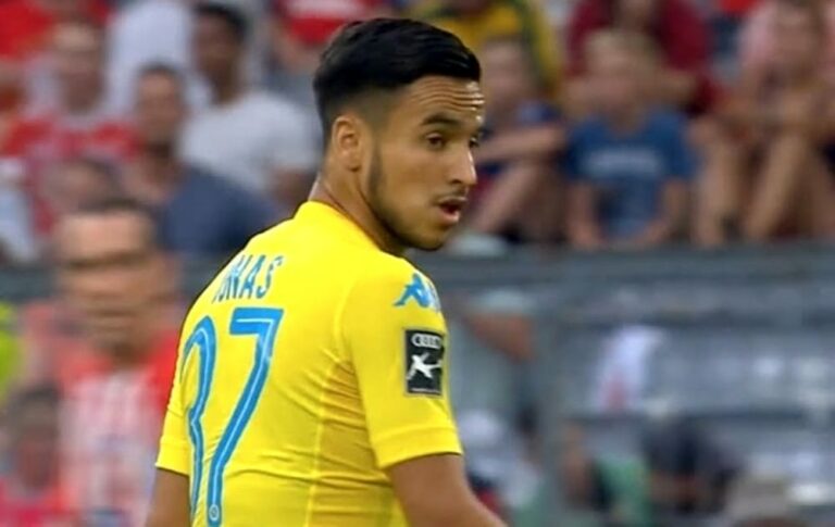 Infortunio Ounas, problema alla caviglia per l'algerino: il comunicato del Napoli