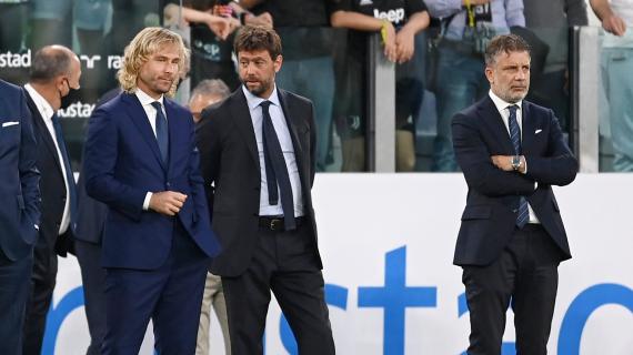 Juventus, da Agnelli a Cherubini: dirigenza al gran completo allo stadio Maradona di Napoli