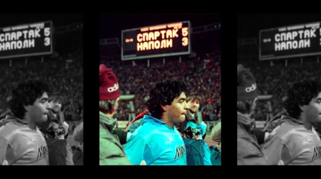 Napoli-Spartak Mosca, il video del club russo: ci sono anche Maradona e il Cardinal Voiello