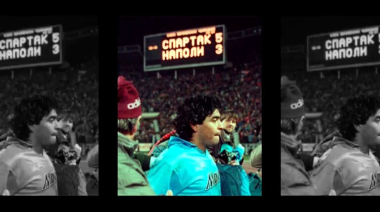 Napoli-Spartak Mosca, il video del club russo: ci sono anche Maradona e il Cardinal Voiello