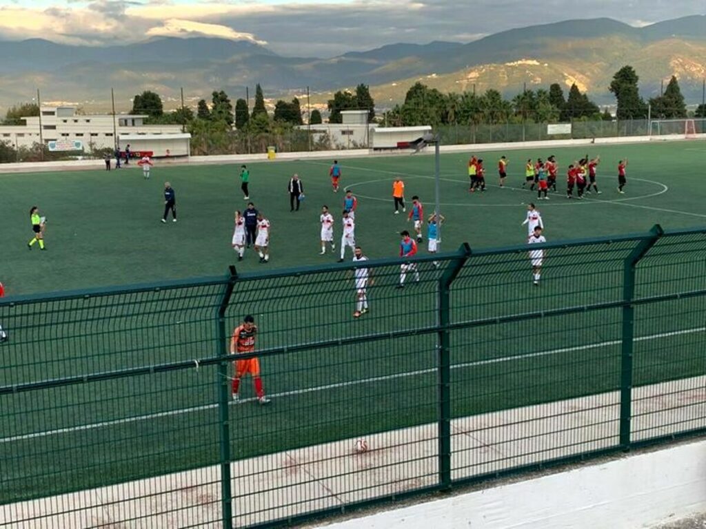 Eccellenza Campania/Girone A - Palmese rallentata dal Forza e Coraggio: Kriuca apre, Barbarisi pareggia