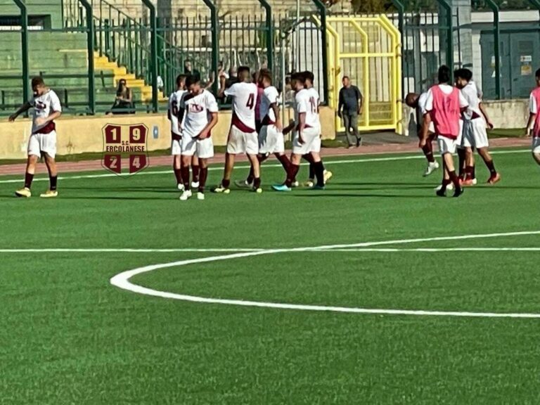 Promozione Campania/Girone C - Lo Sporting Club Ercolanese schiaccia il Città di Casoria: 1-7 granata al Papa di Cardito