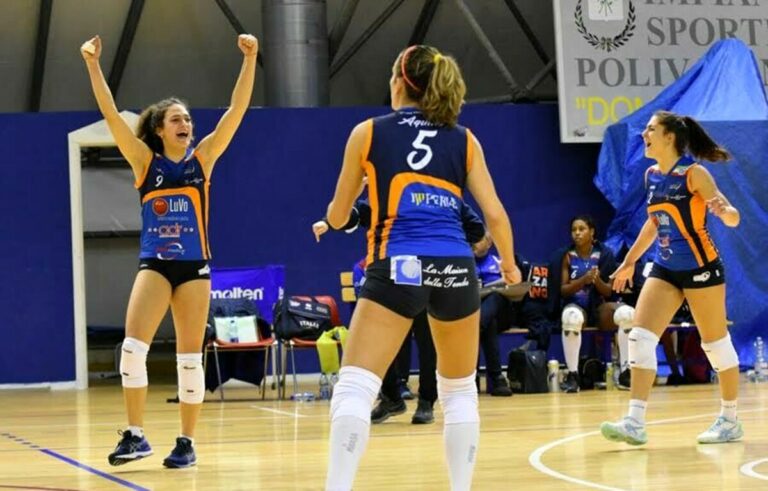 B1: Arzano chiude il 2021 con una vittoria convincente, Terrasini dominata con un netto 3-0