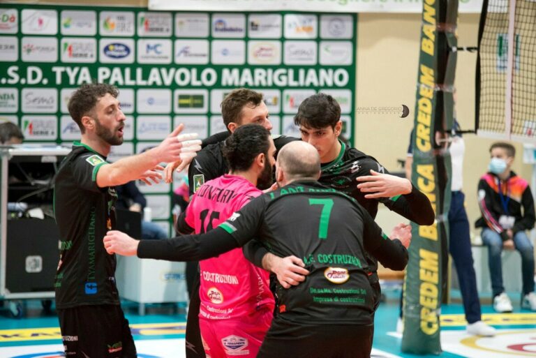 Volley A3, Marigliano perde il derby contro Marcianise: è buio pesto in classifica
