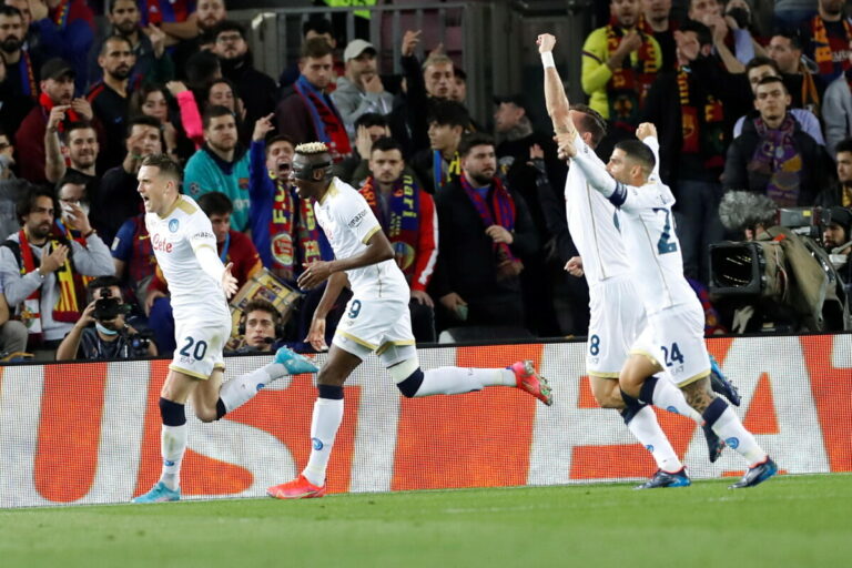 Il Napoli esce indenne dal Camp Nou: a Barcellona finisce 1-1
