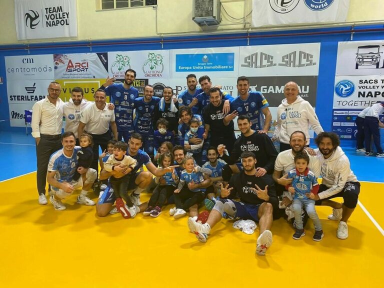 La Sacs Team Volley Napoli riparte con il piede giusto e mette ko Anguillara: 3-1