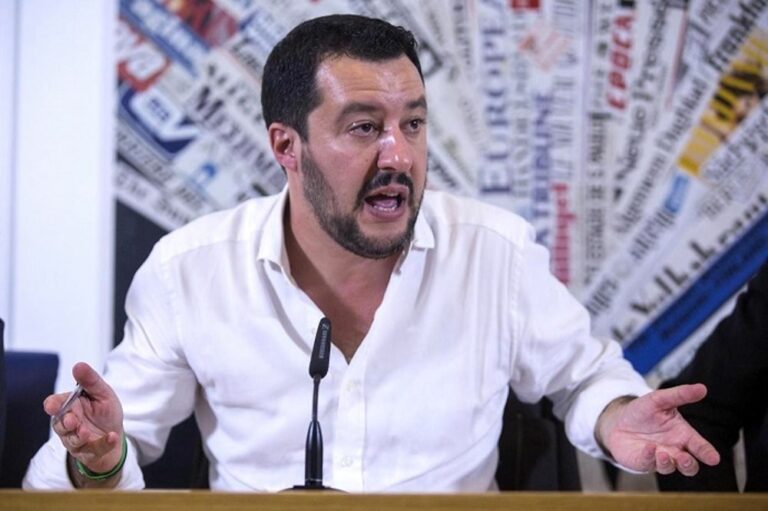 La “gufata” di Salvini: lo scudetto lo vince o il Napoli o l'Inter