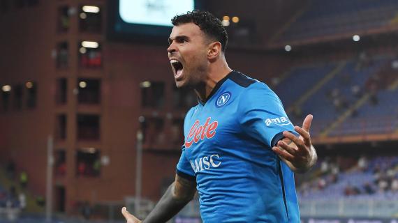Napoli, report su Petagna: risentimento alla coscia destra per l'attaccante azzurro