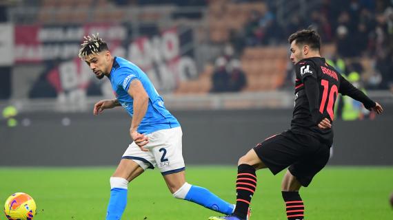 Napoli, prima volta senza Di Lorenzo: Malcuit o Zanoli contro l'Atalanta