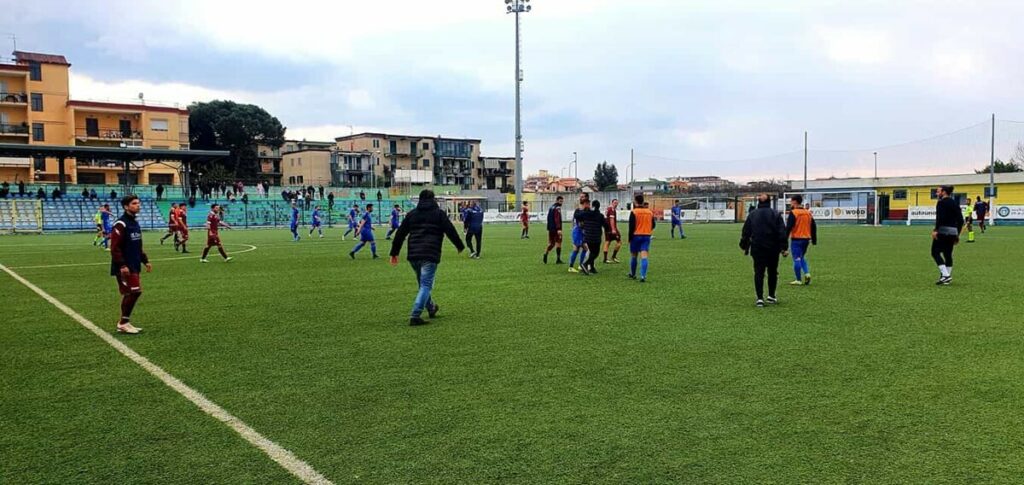 Eccellenza Campania/Girone B - Crollo casalingo per il Napoli United: esulta l'Ercolanese nel segno di Lucignano ed Orefice