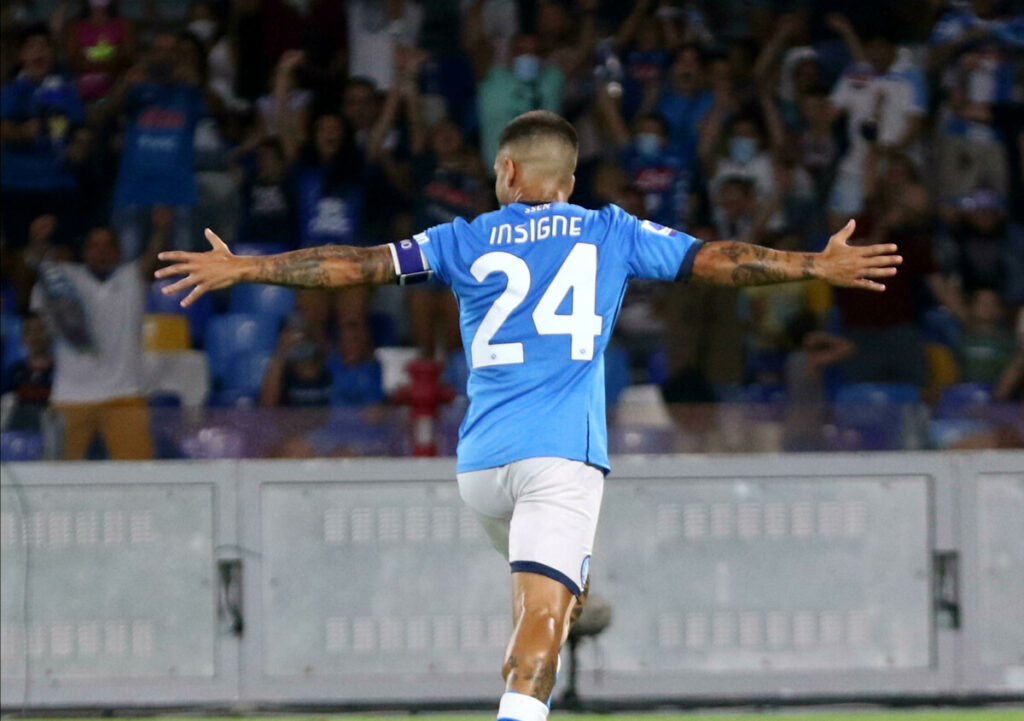 Napoli-Udinese, le scelte di Spalletti: Insigne torna titolare, Fabian vince il ballottaggio con Zielinski