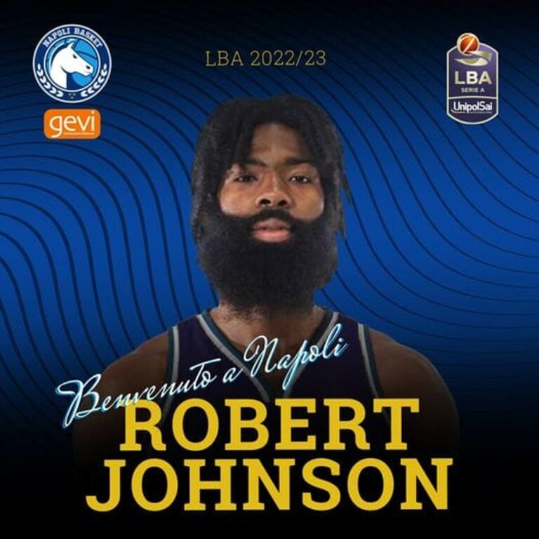 Napoli Basket, preso anche Robert Johnson: ufficiale l'arrivo della guardia americana