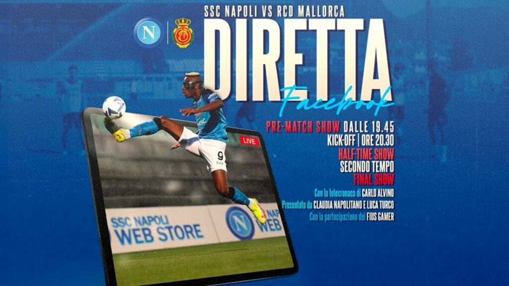 Napoli-Mallorca, dove vedere la partita