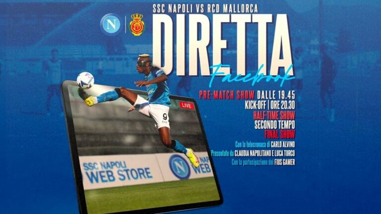Napoli-Mallorca, dove vedere la partita