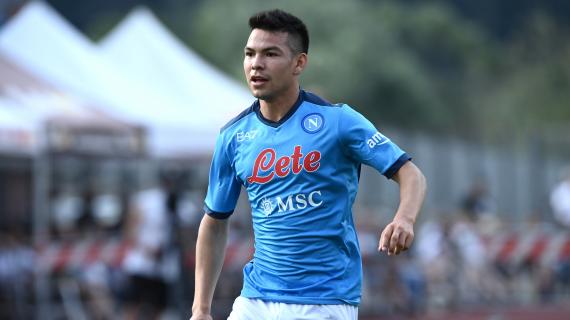 Napoli, il comunicato su Lozano: "Esami radiologici negativi, il giocatore rientra con la squadra"