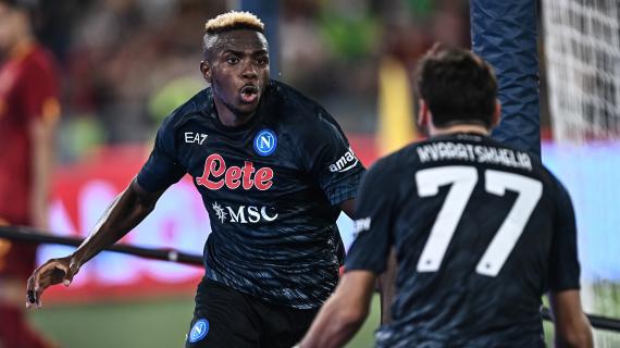 Napoli, la fine della serie di vittorie non scoraggia Osimhen: "Super orgoglioso della squadra"