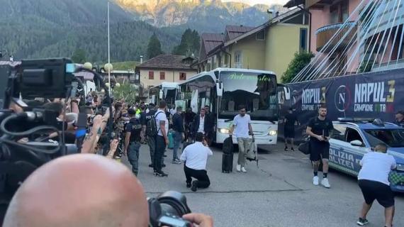 Napoli, confermato il ritiro a Dimaro Folgarida: azzurri in Trentino dall’11 al 21 luglio