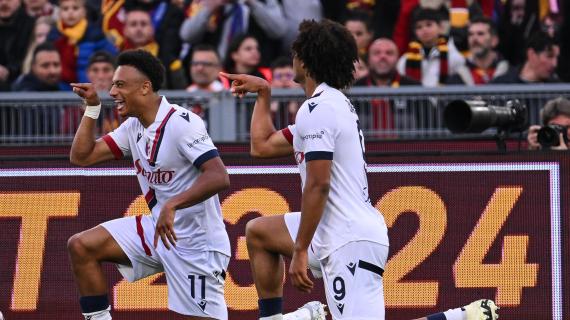 Serie A, la classifica aggiornata: colpo del Bologna a Roma. Thiago Motta vede la Champions