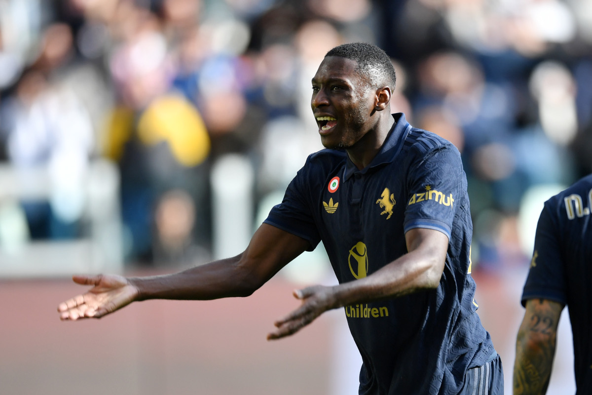Juventus get Kolo Muani confirmation from PSG for FIFA Club World Cup 7 TURIN, ITALY - FEBRUARY 02: Randal Kolo Muani of Juventus celebrates scoring his team's second goal during the Serie A match between Juventus and Empoli at Allianz Stadium on February 02, 2025 in Turin, Italy. (Photo by Valerio Pennicino/Getty Images) (Roma links)