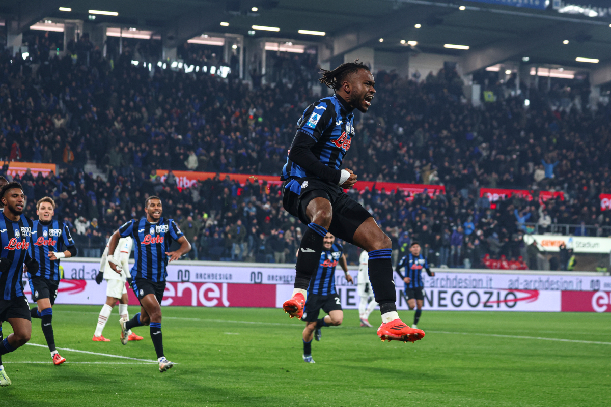 Report Inter already have Lookman agreement but must convince Atalanta 7 BERGAMO, ITALY - DECEMBER 06: Ademola Lookman of Atalanta celebrates after scoring the his team's second goal during the Serie A match between Atalanta and AC Milan at Gewiss Stadium on December 06, 2024 in Bergamo, Italy. (Photo by Giuseppe Cottini/Getty Images) (Osimhen story)