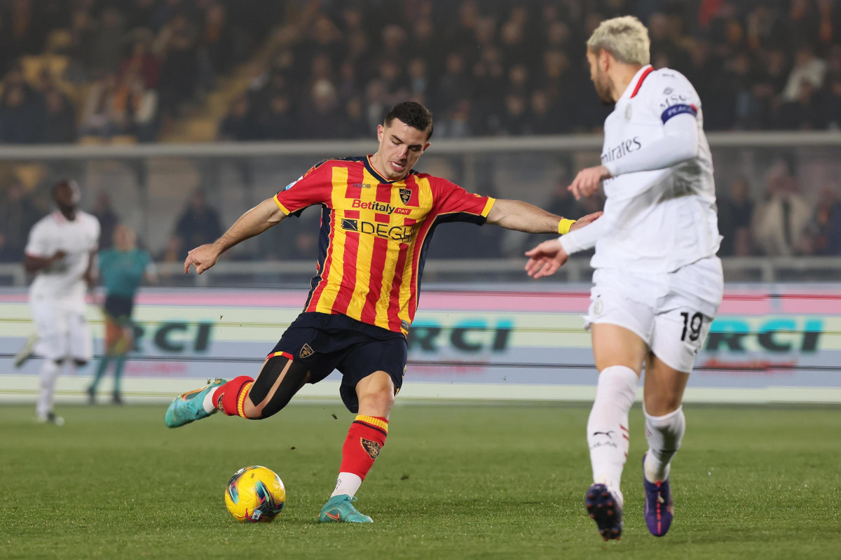 Serie A official line-ups: Lecce vs. Napoli 135 epa11949615 US Lecce's Nikola Krstovic scores during the Italian Serie A soccer match US Lecce - AC Milan at the Via del Mare stadium in Lecce, Italy, 8 March 2025. EPA-EFE/ABBONDANZA SCURO LEZZI
