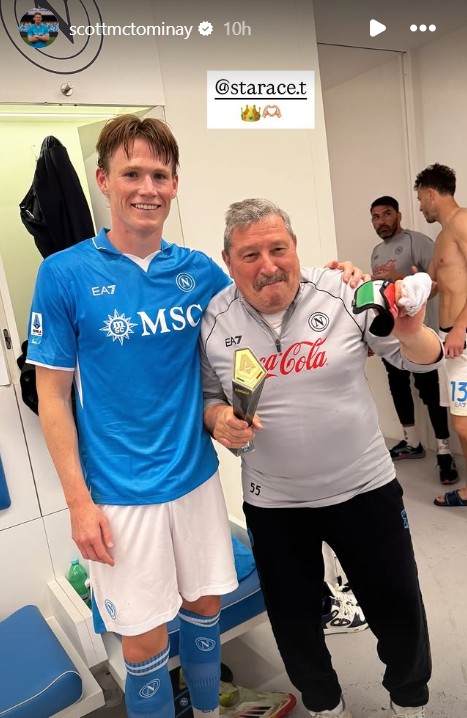 McTominay ‘sceptical’ about Napoli coffee: ‘Now he averages two’ 7 McTominay ‘sceptical’ about Napoli coffee: ‘Now he averages two’ 3