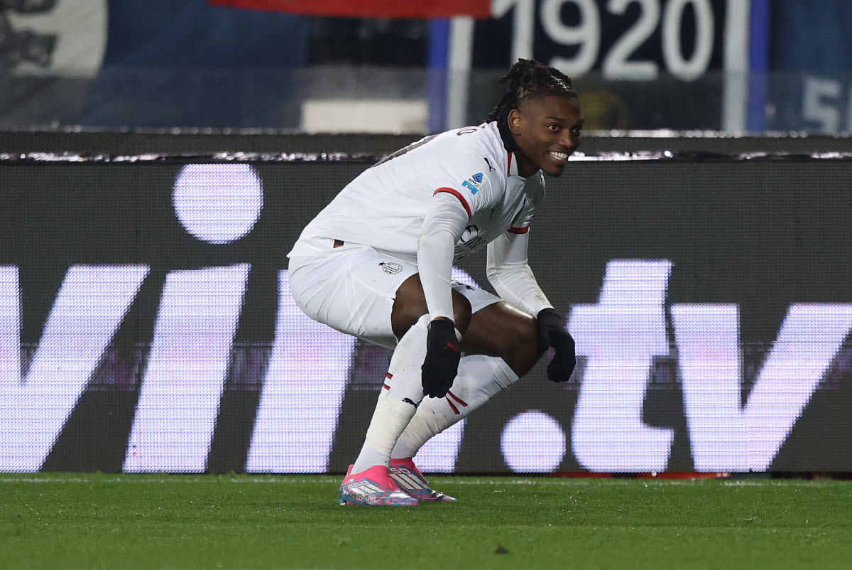 How Milan have fared in matches without Leao in 2024-25 10 EMPOLI, ITALY - FEBRUARY 8: Rafael Leao of AC Milan celebrates after scoring a goal during the Serie A match between Empoli and AC Milan at Stadio Carlo Castellani on February 8, 2025 in Empoli, Italy. (Photo by Gabriele Maltinti/Getty Images)