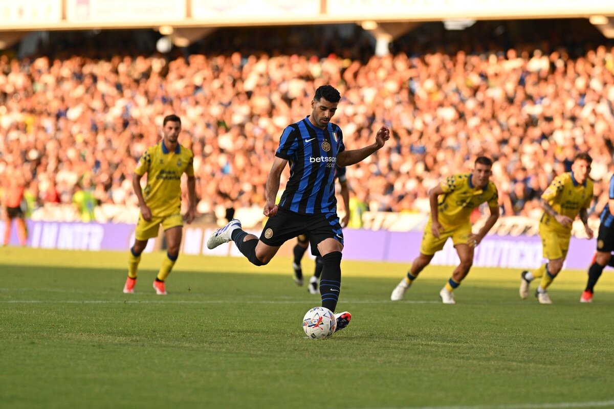 Who could take a penalty if Inter-Barcelona semi-final goes to a shoot-out 10 Mehdi Taremi scores penalty for Inter 11 minutes into pre-season friendly against Las Palmas (July 27, 2024)